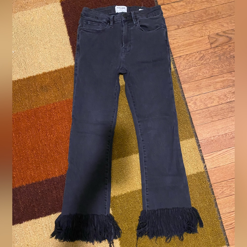 Frayed FRAME jeans